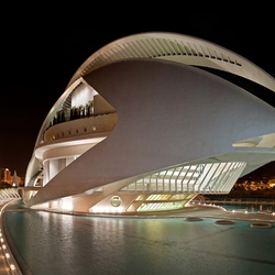 Jigsaw puzzle: Opera House in Valencia