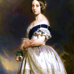 Jigsaw puzzle: Queen Victoria I of Great Britain