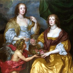 Jigsaw puzzle: Lady Elizabeth Thimbelby and her sister