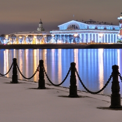 Jigsaw puzzle: Winter Saint Petersburg