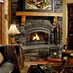Jigsaw puzzle: Evening by the fireplace