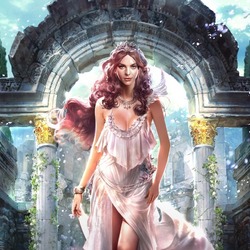 Jigsaw puzzle: Goddess