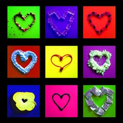 Jigsaw puzzle: Edible hearts