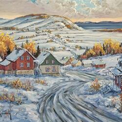 Jigsaw puzzle: Winter in Canada