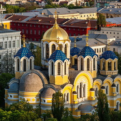 Jigsaw puzzle: Vladimirsky Cathedral in Kiev