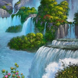 Jigsaw puzzle: Paradise Falls