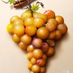 Jigsaw puzzle: Fruit grapes
