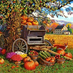 Jigsaw puzzle: Harvest time