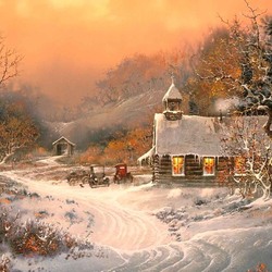 Jigsaw puzzle: Early winter
