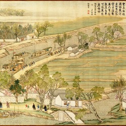 Jigsaw puzzle: The Qianlong Emperor's Southern Inspection Tour