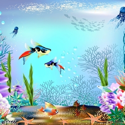 Jigsaw puzzle: The depths of the sea and their inhabitants