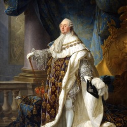 Jigsaw puzzle: Louis XVI in coronation costume