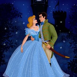 Jigsaw puzzle: Cinderella and prince