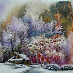 Jigsaw puzzle: Winter China Bai Haoran