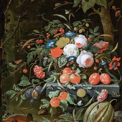 Jigsaw puzzle: Still life with fruits