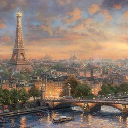 Jigsaw puzzle: Paris - the city of love