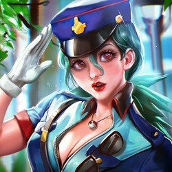 Jigsaw puzzle: Officer Jane