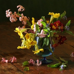 Jigsaw puzzle: Spring flowers