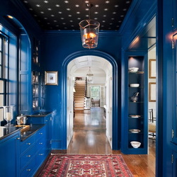 Jigsaw puzzle: Kitchen in blue tones