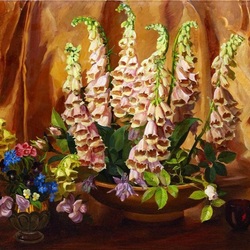 Jigsaw puzzle: Flower still life