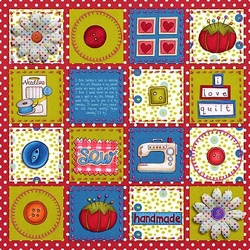Jigsaw puzzle: For sewing