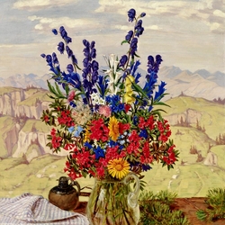 Jigsaw puzzle: Bouquet