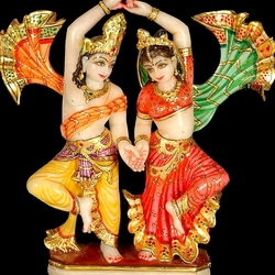 Jigsaw puzzle:  Dance of Radha and Krishna