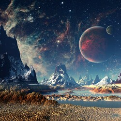 Jigsaw puzzle: Other worlds