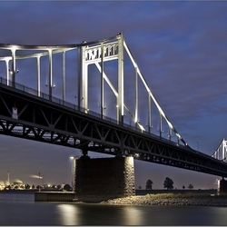 Jigsaw puzzle: Bridge over the Rhine