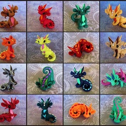 Jigsaw puzzle: Dragons