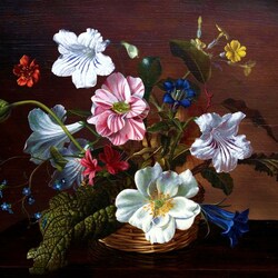 Jigsaw puzzle: Flower still life