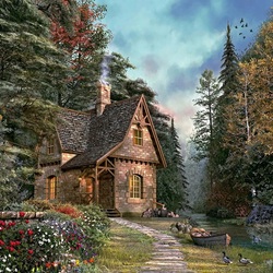 Jigsaw puzzle: Cottage