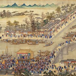 Jigsaw puzzle: The Kangxi Emperor's Southern Inspection Tour (IX) / The Kangxi Emperor's Southern Inspection Tour (IX), 4