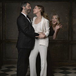 Jigsaw puzzle: Judd Apatow, Leslie Mann and Kate Upton
