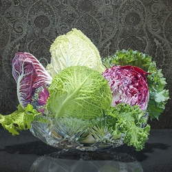 Jigsaw puzzle: Cabbage
