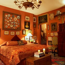 Jigsaw puzzle: Orange bedroom