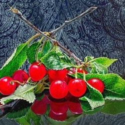 Jigsaw puzzle: Cherries