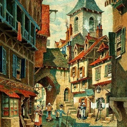 Jigsaw puzzle: Reims, 1878