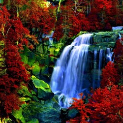 Jigsaw puzzle: Waterfall