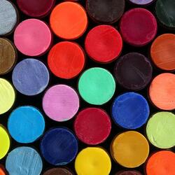 Jigsaw puzzle: Crayons