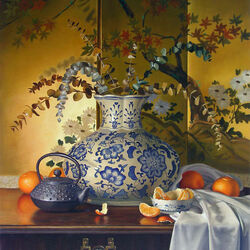 Jigsaw puzzle: In oriental style