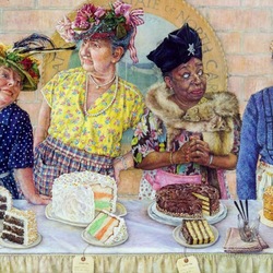 Jigsaw puzzle: At the cake contest