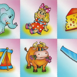 Jigsaw puzzle: Lotto for little ones