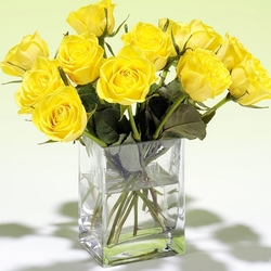 Jigsaw puzzle: Yellow roses