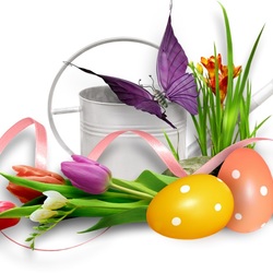 Jigsaw puzzle: Easter bouquet