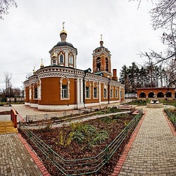 Jigsaw puzzle: Church in Zakharyino