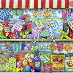 Jigsaw puzzle: Candy store
