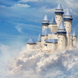 Jigsaw puzzle: Castle in the clouds
