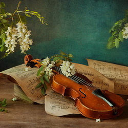 Jigsaw puzzle: Spring music