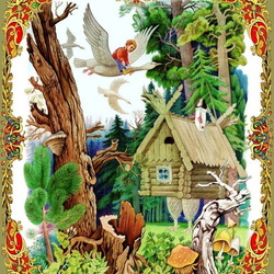 Jigsaw puzzle: Russian folk tales